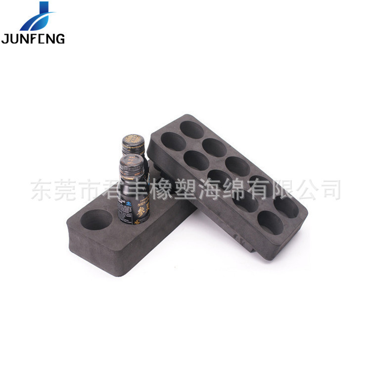 Nail essential oil bottle sponge positioning lining treatment fragile medicine bottle shockproof EVA foam packaging turnover inner support Nail essential oil bottle sponge positioning lining treatment fragile medicine bottle shockproof EVA foam packaging turnover inner support