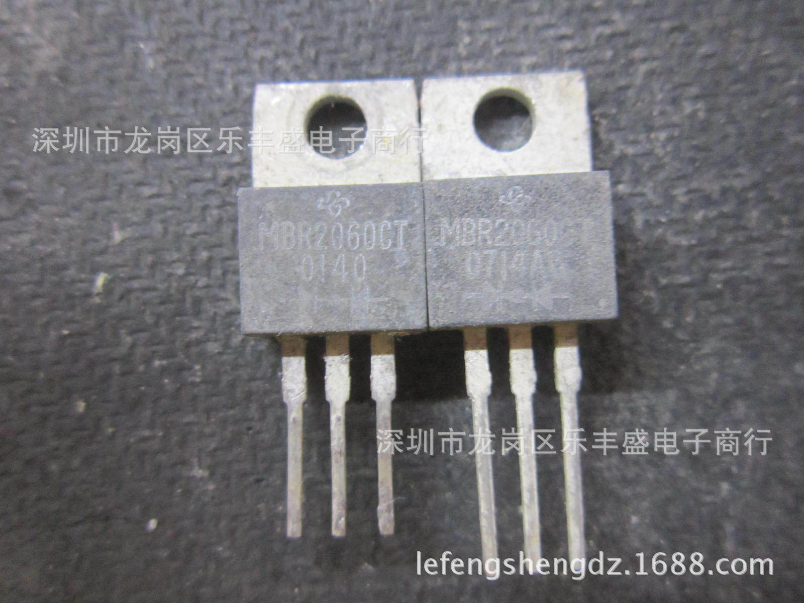 MBR2060CT 拆机Vishay TO-220 肖特基整流器 20A 60V