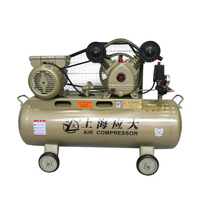 上海应大巨霸活塞式移动空压机打气泵工业气泵皮带式空气压缩机|ms