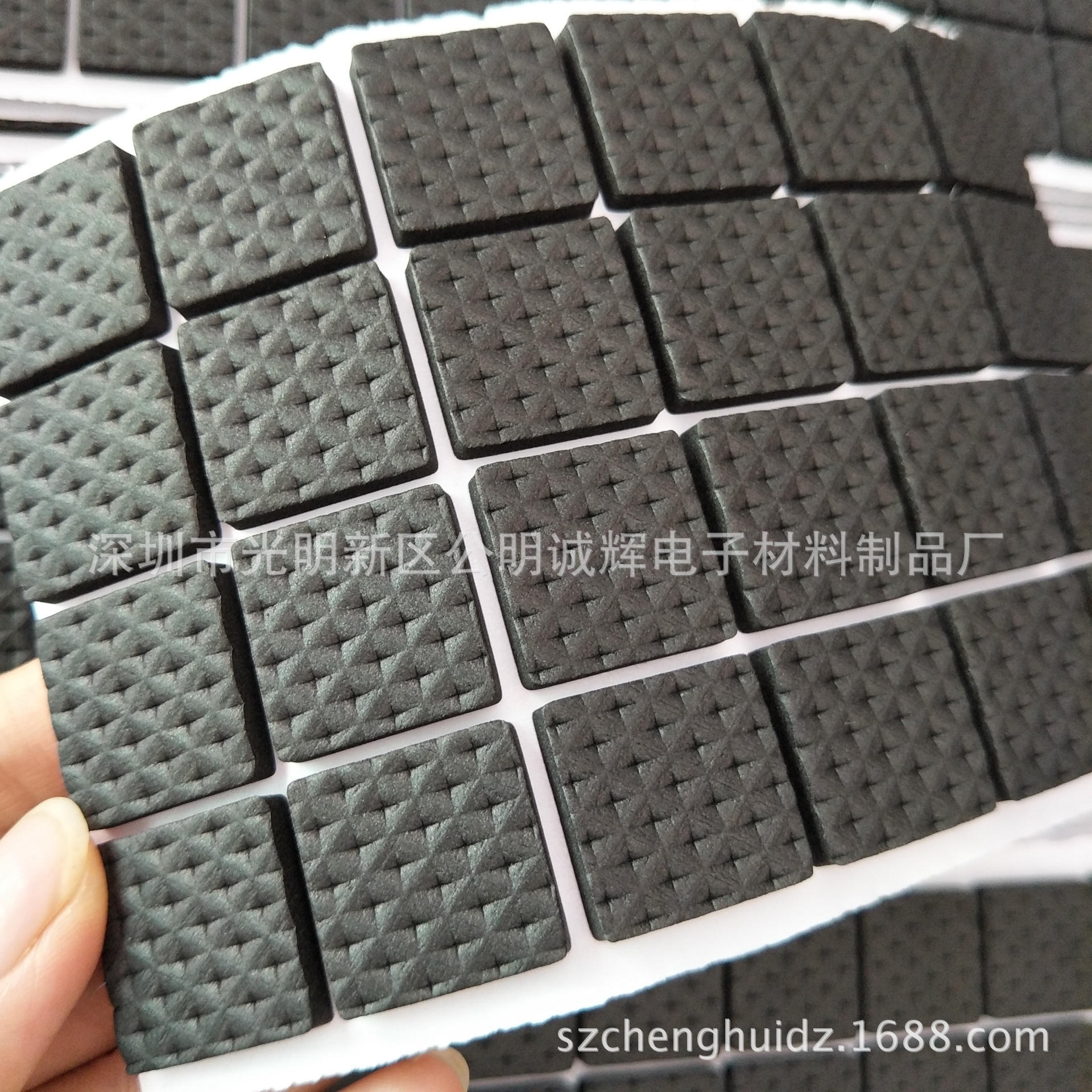 Non-slip wear-resistant white doormat