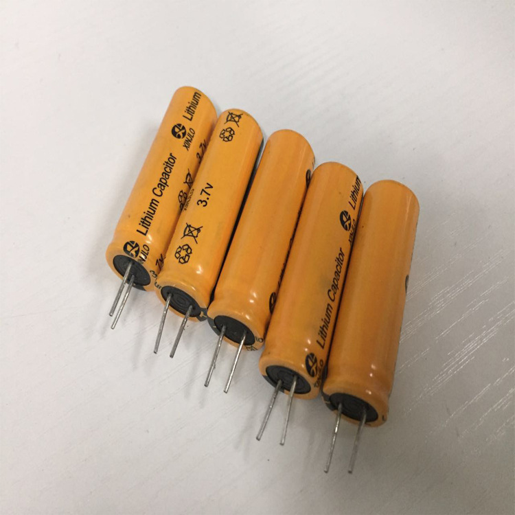 电容充电电池13400 380MAH 3.7V电动牙刷电池按摩器法拉电容电池