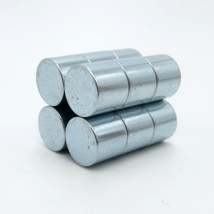 厂家磁铁 钕铁硼强磁 单面磁 库存方形和圆形强力磁铁D8x6.5