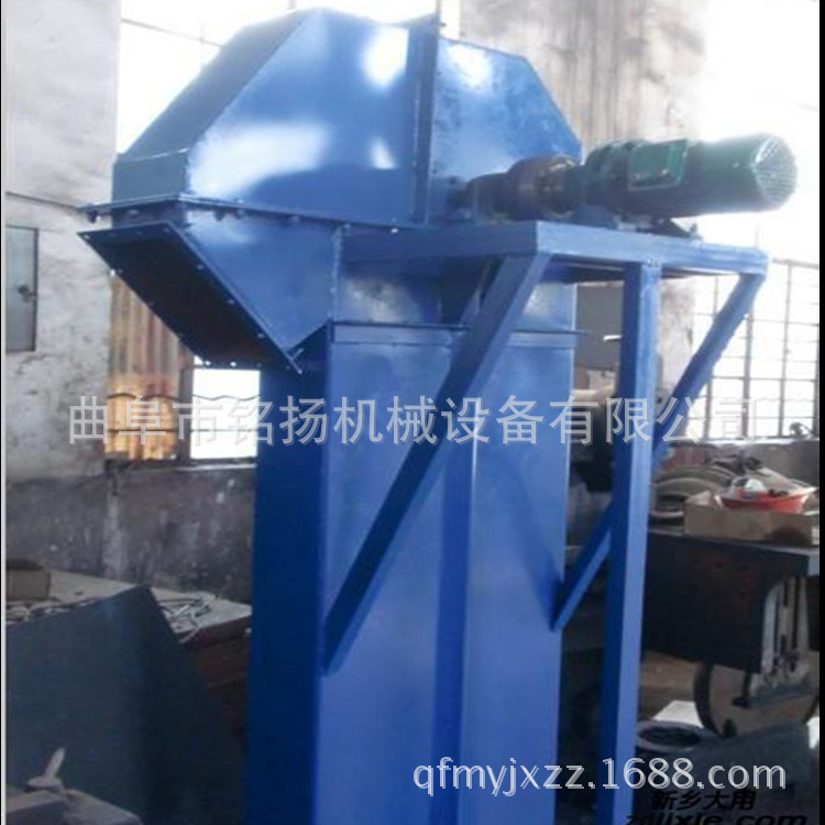 多型号垂直高距离塑料瓦斗式提升机TH环链斗式耐磨损高温提升机