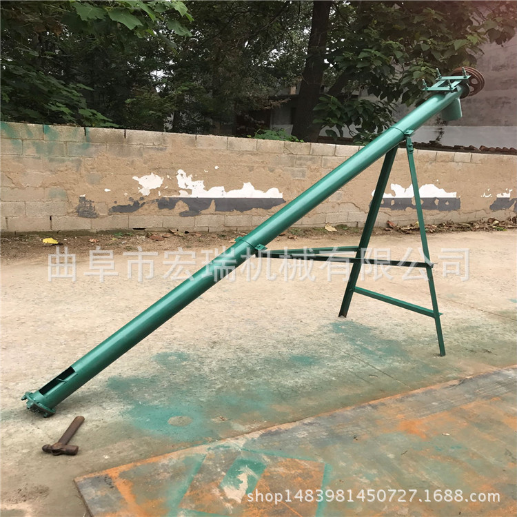 螺旋上粮机 粉末上料机 玉米上粮机输送机9是9螺旋输送机宏瑞HR-1