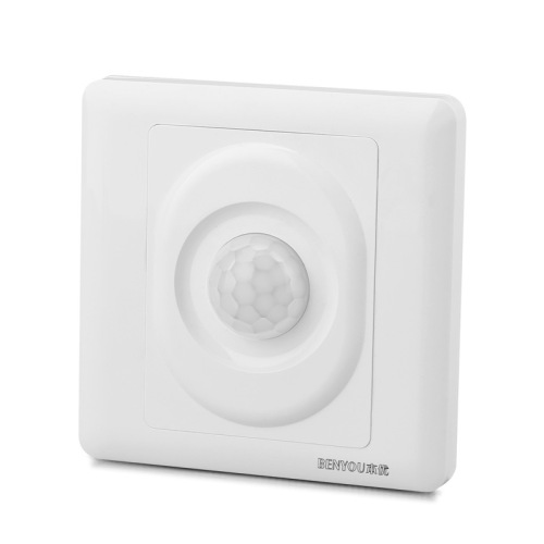 Type 86 concealed human body induction switch 220v corridor intelligent light control lamp infrared induction delay household second line