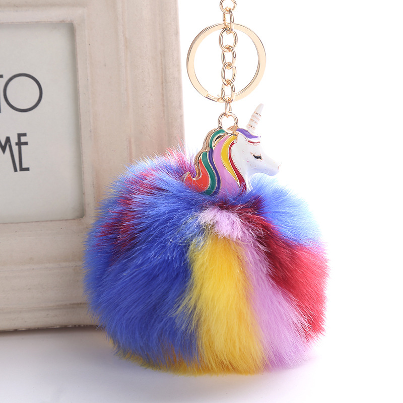 50g Weight Keychain Classification 1 Piece Quantity Daily Occasion Plush, Metal Material Unisex Gender Cute, Sweet Style 1 Piece Cute Sweet  Plush Metal Unisex Keychain 14