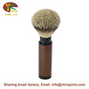 Handheld hair shaving brush for traveling, cosmetic metal makeup primer