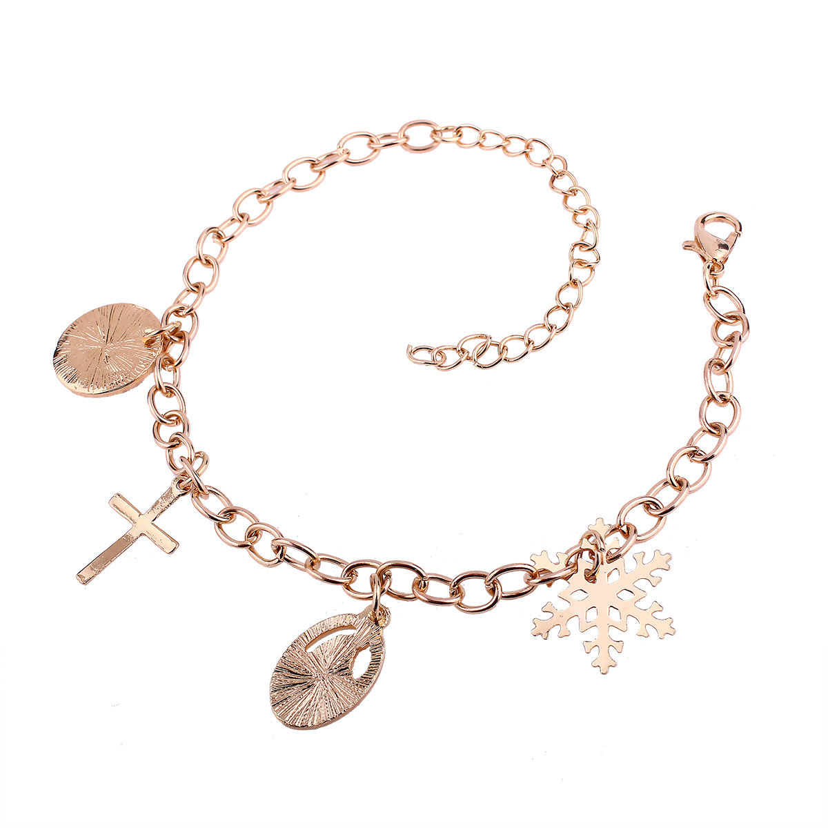 Alloy Simple Geometric bracelet(Golden) NHMD4358-Golden