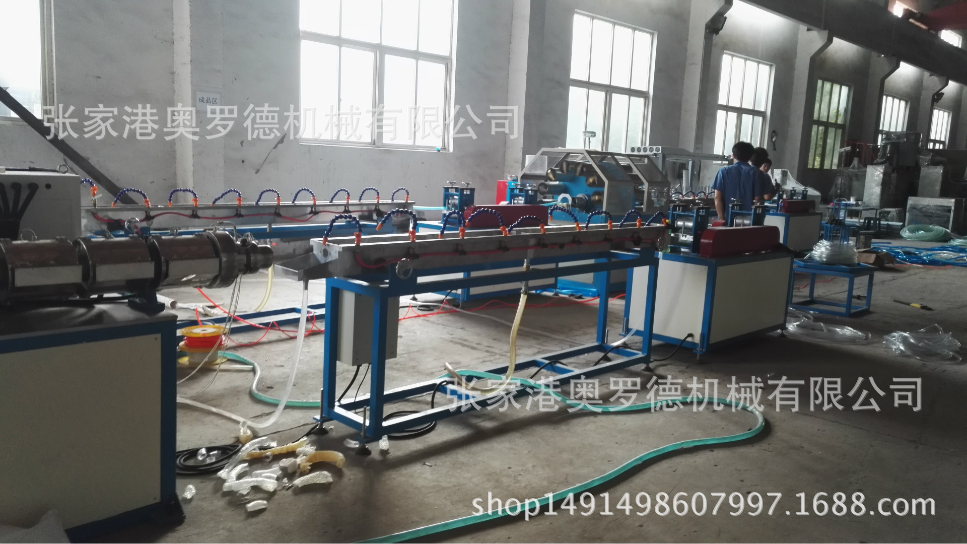 塑料编织软管挤出生产线、PVC编织管生产线,塑料水管生产设备-阿里巴巴