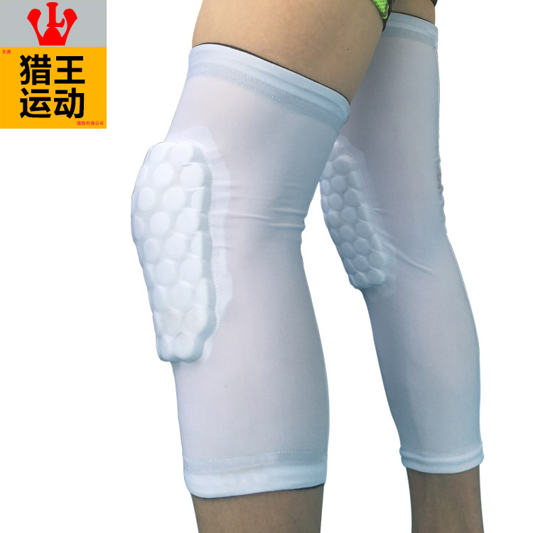 廠家供應蜂窩防撞護膝戶外護具彈性強運動短護關節育用品批發