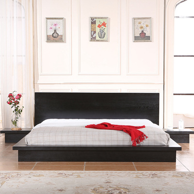 All solid wood Tatami bed 1.5/1.8 Double bed modern Simplicity Solid wood bed Jane Europe Marriage bed