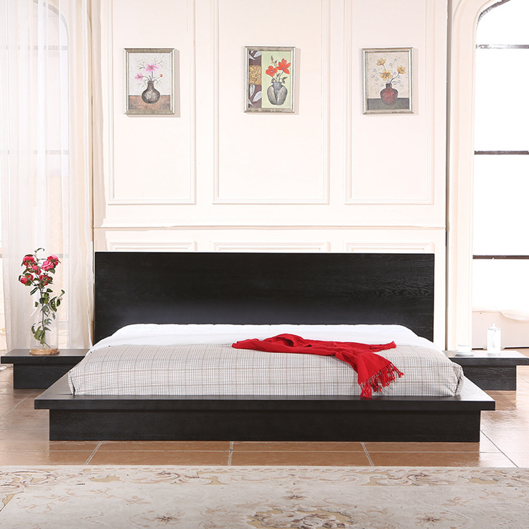 All solid wood Tatami bed 1.5/1.8 Double bed modern Simplicity Solid wood bed Jane Europe Marriage bed
