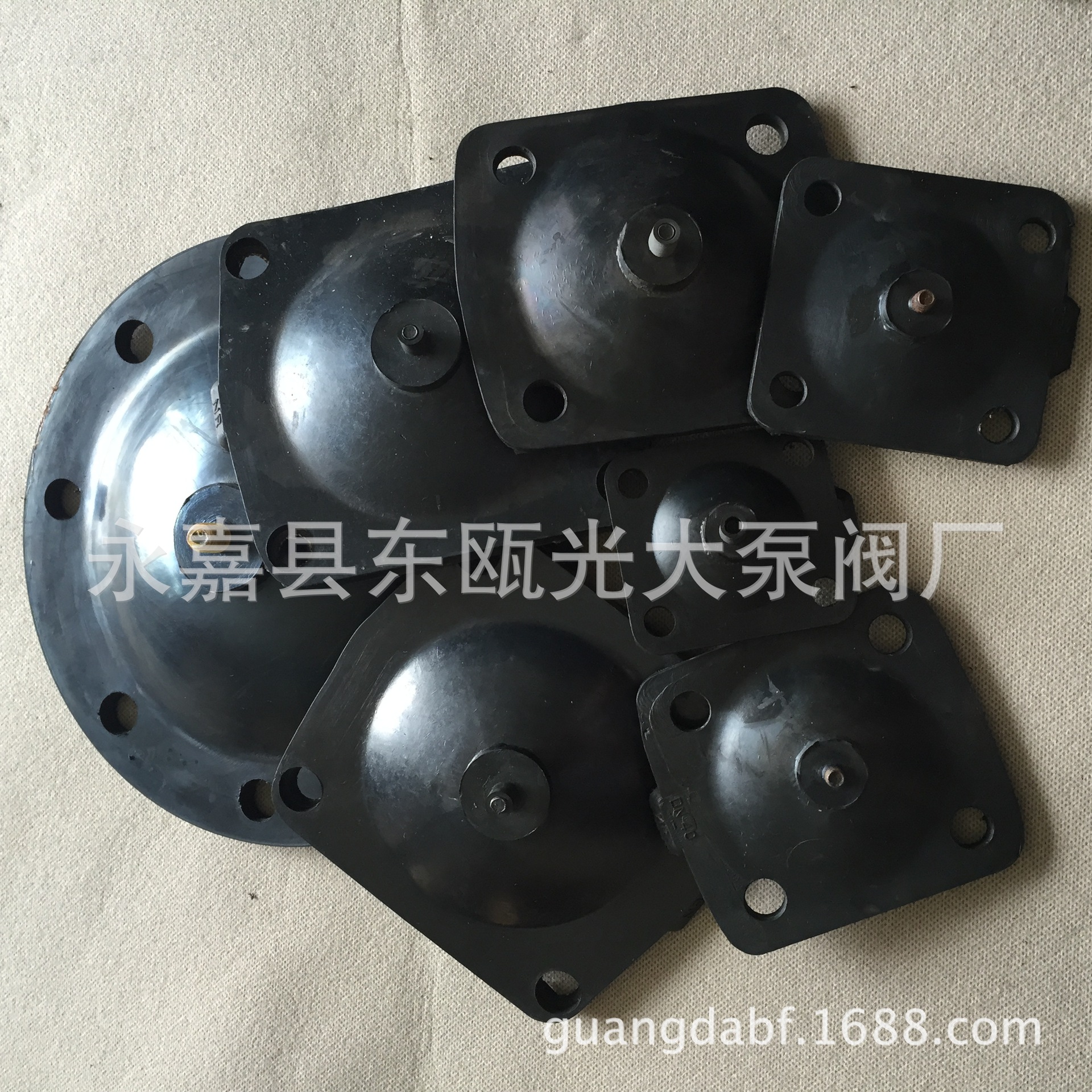 G41J-10EG41J-10隔膜阀膜片国标英标衬胶隔膜阀膜片橡胶夹布膜片