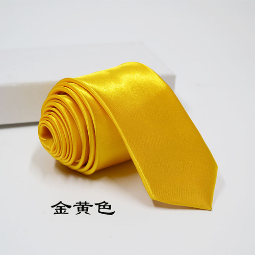 Tie New Korean version narrow 5CM British solid color casual group professional wear tie manufacturer wholesale