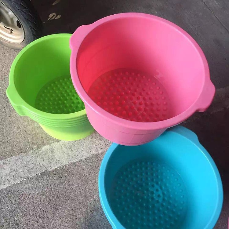 会销礼品_独家新款凸点足浴盆摔加厚材料会销