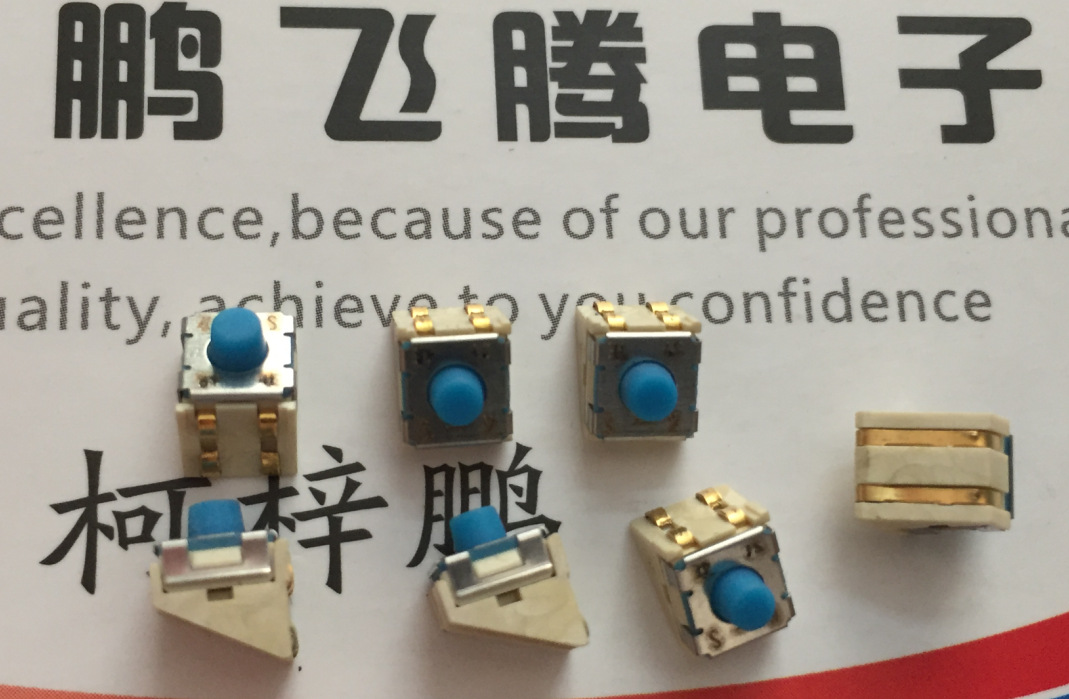 原装德国KNITTER TMSE10J-RA侧按键 斜角防水尘轻触开关 硅胶橡胶