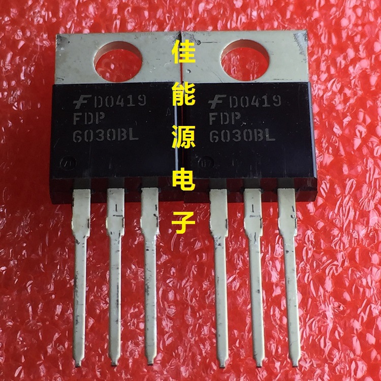 全新原装现货 FDP6030BL  30V  60A 场效应管