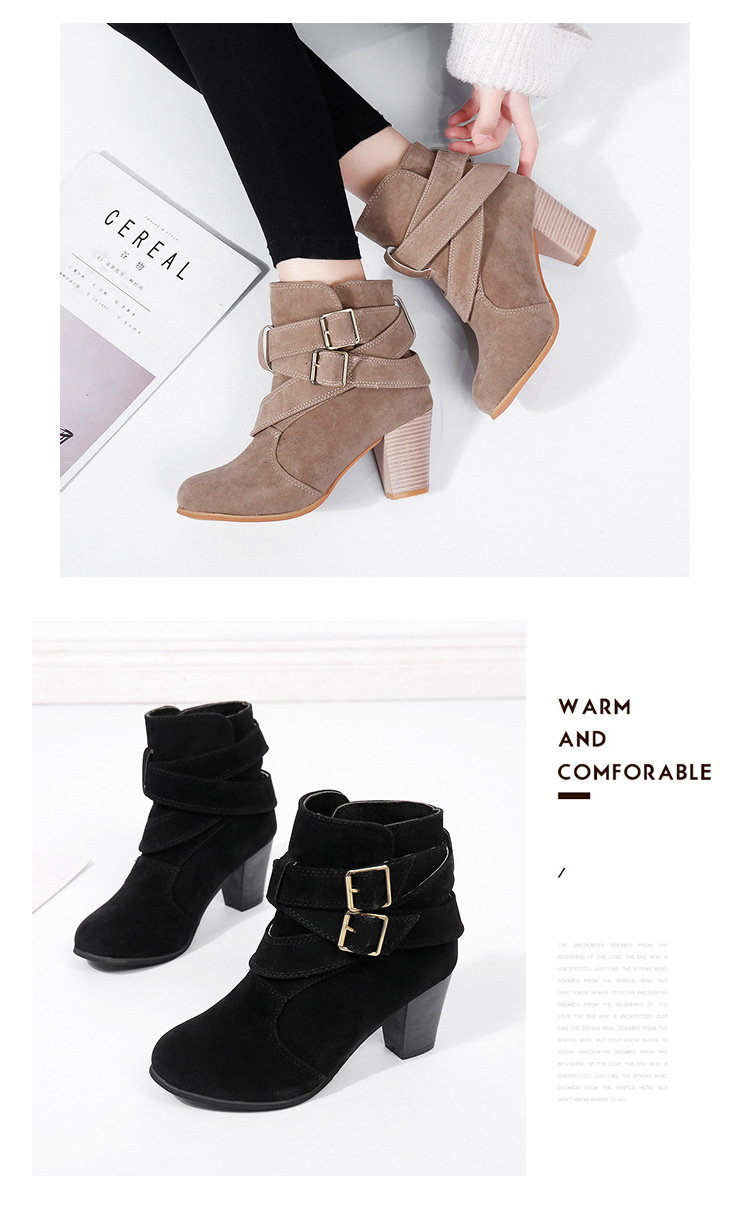 Bottes femme en PU artificiel - Ref 3355110 Image 14