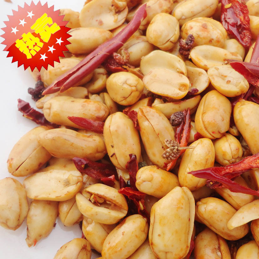 Manufactor wholesale Spicy Peanut 500 bulk Fried Peanuts Snacks nut Roasting snacks