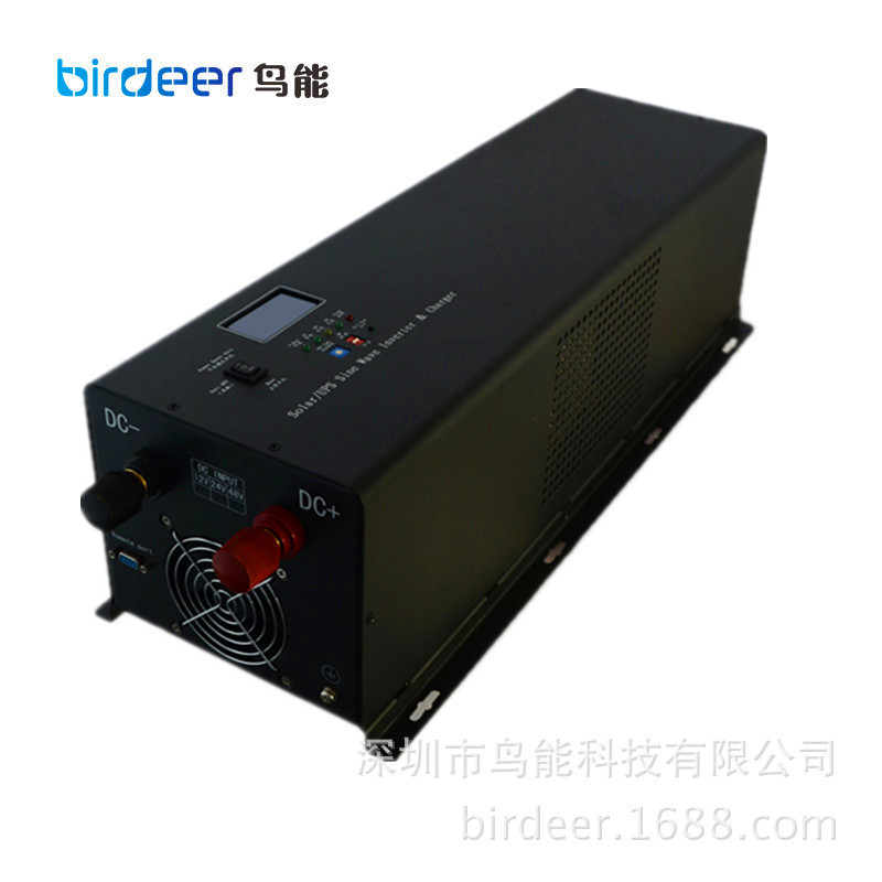 Wholesale 6KW multifunctional vehicle sine wave inverter DC24V-AC220V/110V with 5p air conditioner