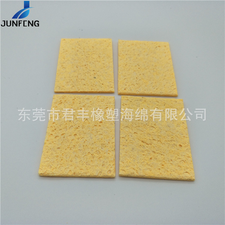 优质耐高温大小海棉 除锡烙铁头清洁海绵 电烙铁清洁海棉洗脸扑