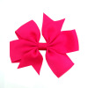 Accessory, children's hairgrip with bow, European style, 40 colors