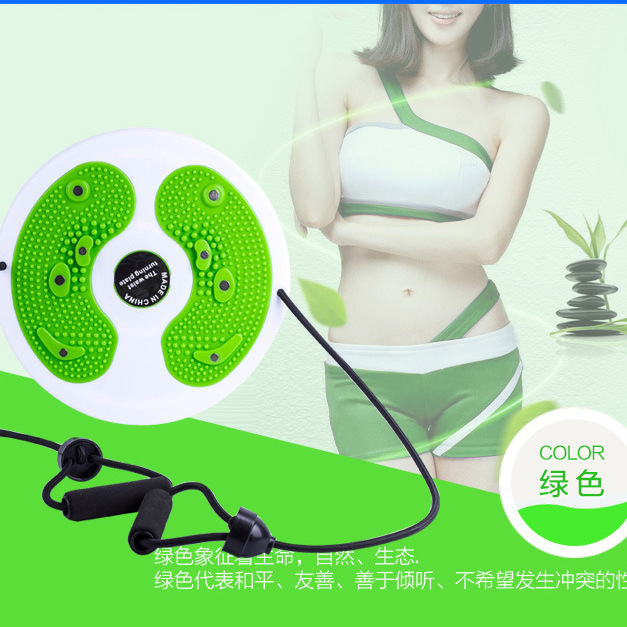 加大带拉绳扭腰盘 健腹器磁铁扭腰盘带拉手扭腰盘厂家直销|ms