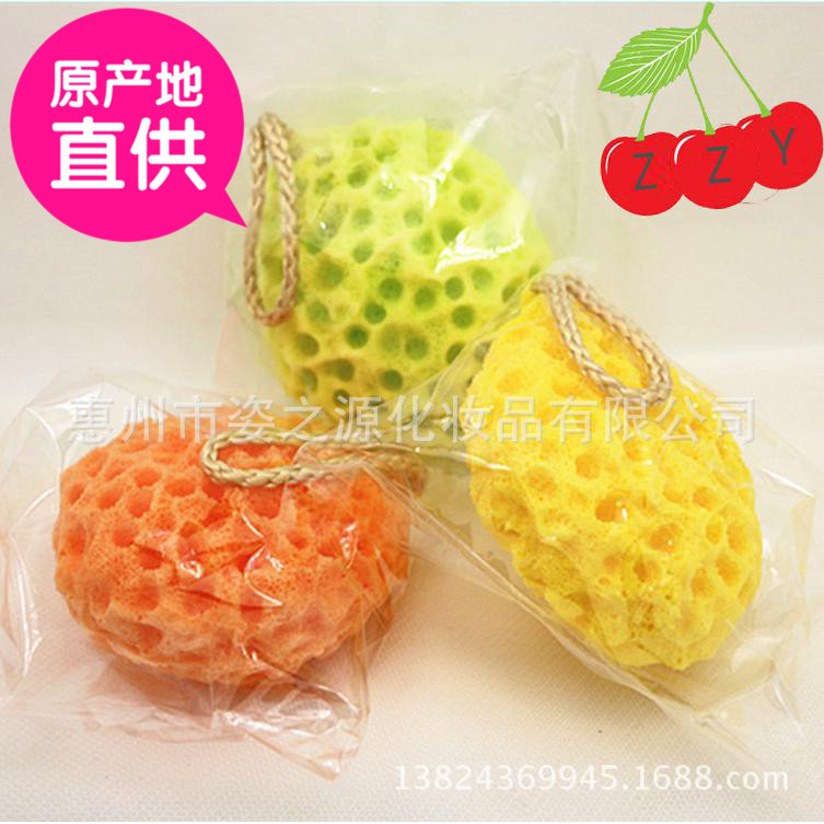 沐浴棉粉撲 美妝蛋 兒 蜂窩狀 嬰兒成人沐浴綿 洗臉撲