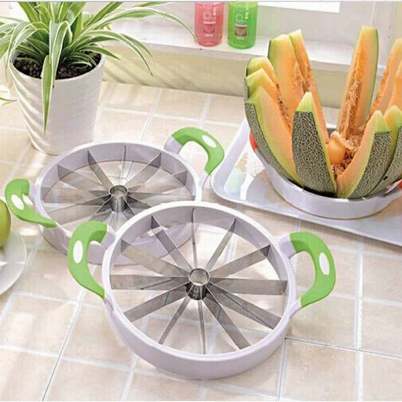 又遇大厨 Watermelon Cutting Artifact Stainless Steel Fruit Cutting Tool Decore Slice Melon Cutting Save Effort Cutting Melon Cutting Melon Cutting Cutting Melon Cutting Cutting Melon Cutting