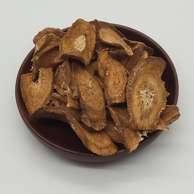 Dried Burdock Root Slices Low Temperature Baked Niu Bang Pian for Herbal Soups and Teas key features
