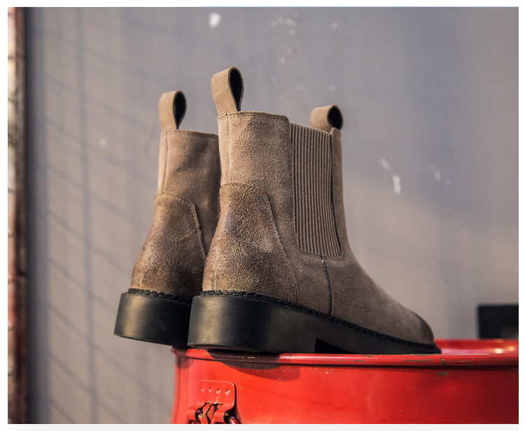 Bottes femme WENZHOU AISHANG A EMBARQUé POUR LA PREMIèRE FOIS DANS L INDUSTRIE DE LA CHAUSSURE en En cuir - Ref 3354690 Image 47