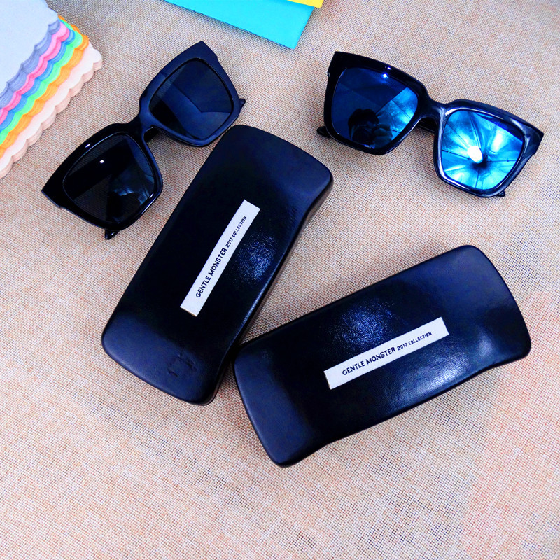 厂家直销墨镜盒v品牌太阳镜盒 新款韩国时尚眼镜盒 定制加工LOGO|ru