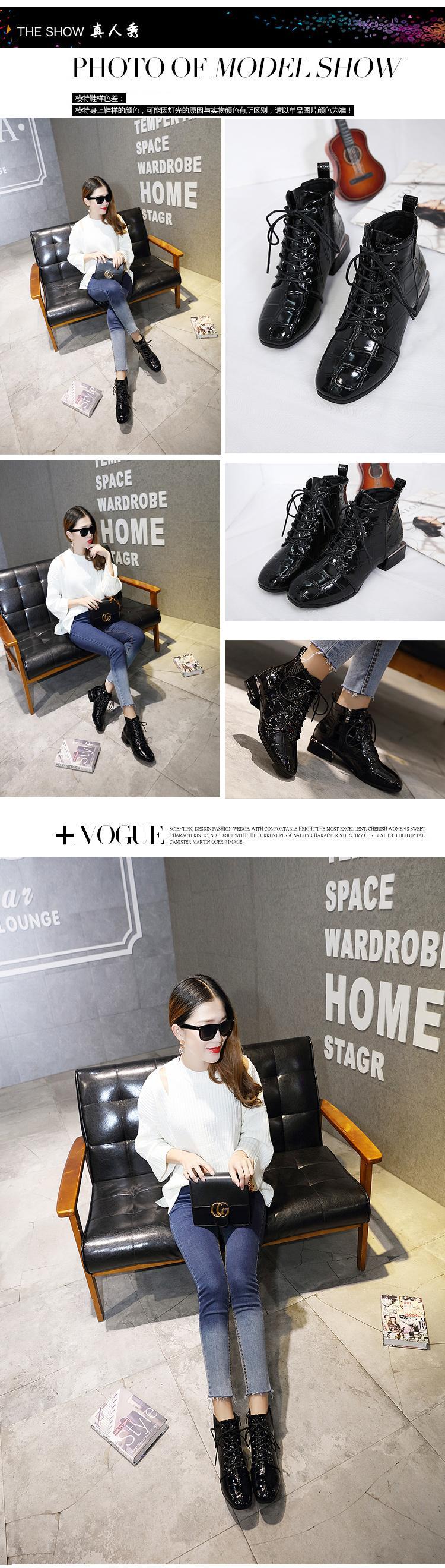 Bottes femme en PU artificiel - Ref 3355411 Image 7