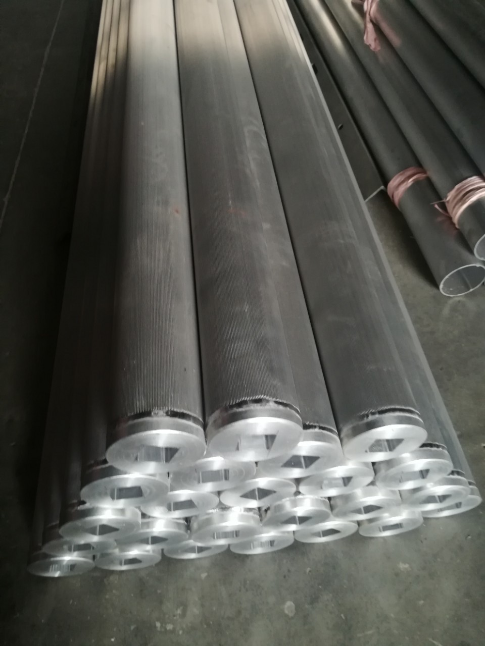 【双丰五金】铝合金卷布辊喷气纺织配件卷布棍喷气式