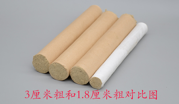 Five-Year Aged Qi Ai Moxa Sticks 3cm Thick 20cm Pure Mugwort Rolls for Warming Moxibustion quality and texture