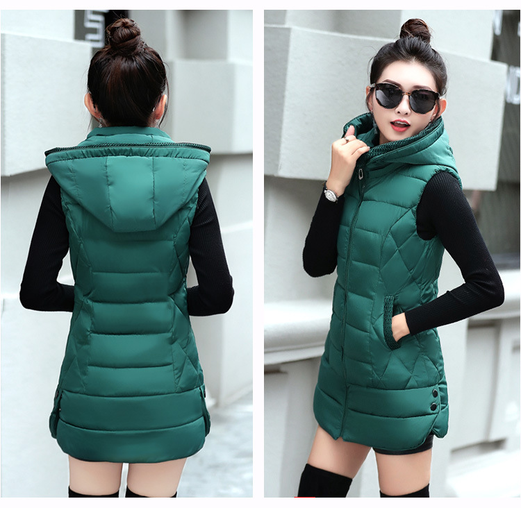 Gilet femme en Mélange de coton - Ref 3318181 Image 24