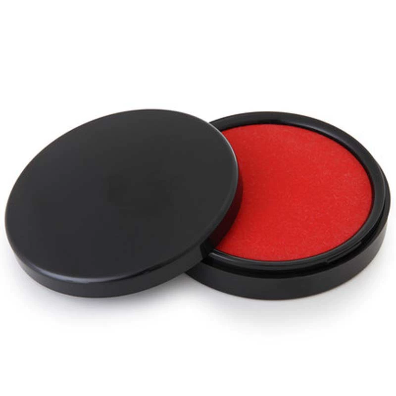 Гастроном 9868 Круглый горшок для печати Горшок для печати Финансовый Быстросохнущий горшок для печати Индонезийский красный горшок для печати Диаметр 70 мм