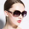 Decorations, fashionable retro sunglasses, trend glasses solar-powered, European style