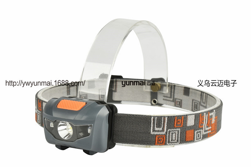 超轻防水双灯珠LED红光警示灯登山钓鱼户外运动头灯 猫头鹰头灯详情图11