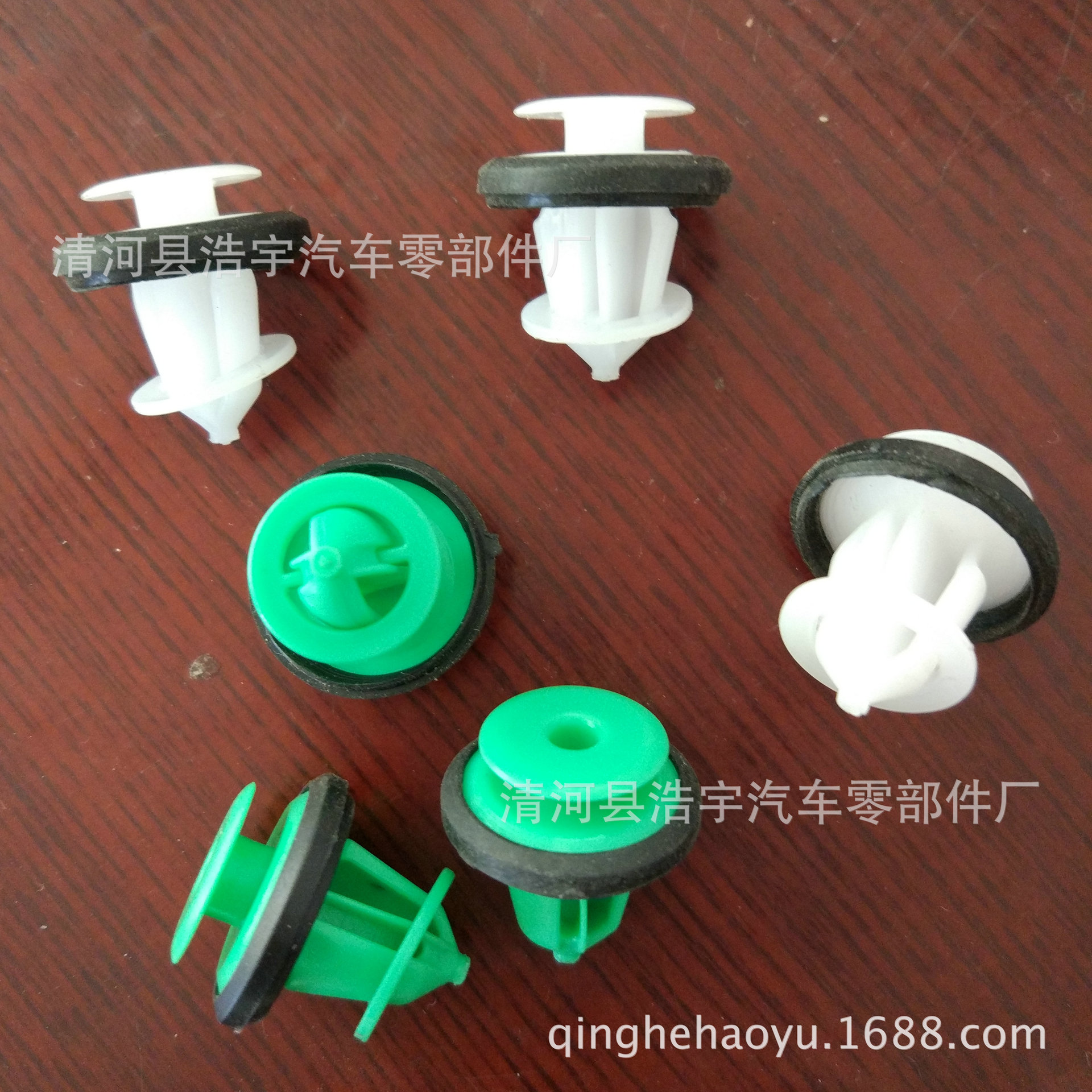 厂家供应各种优质塑胶胶钉 塞钉 孔塞 铆钉 防水皮卡黄尖扣