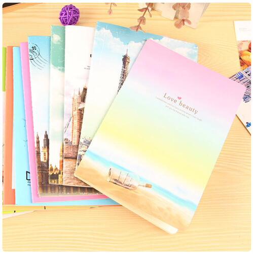 Korean stationery A5 notebook with thread, fresh and cute 32k student notebook, soft surface copybook wholesale