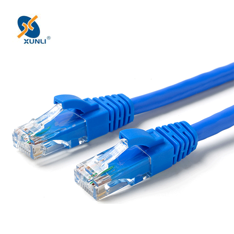 安普兴利 家用宽带网络超六类网线 八芯无氧铜超六类千兆跳线15米