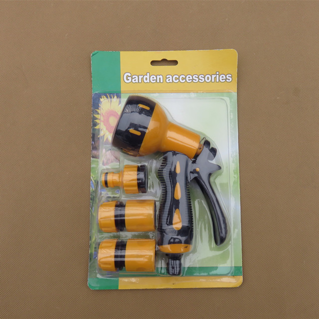 花园伸缩水管洗车水枪 高压汽车花园水枪套装 洗车工具