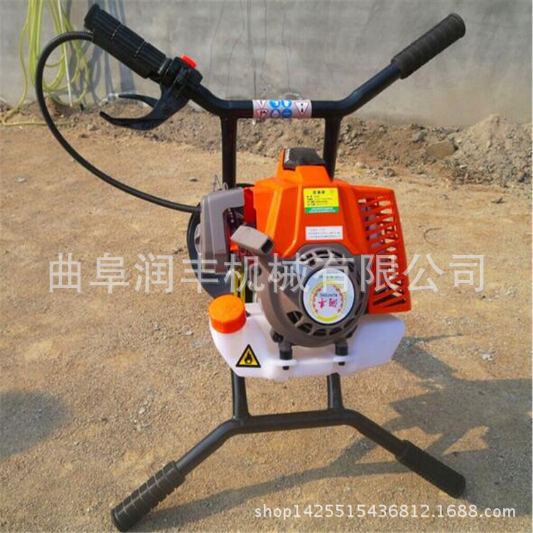 扭力强的挖坑机 路面栽树挖坑机 扎架子立柱挖坑机