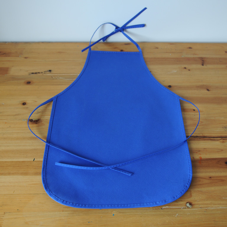儿童围裙蓝色