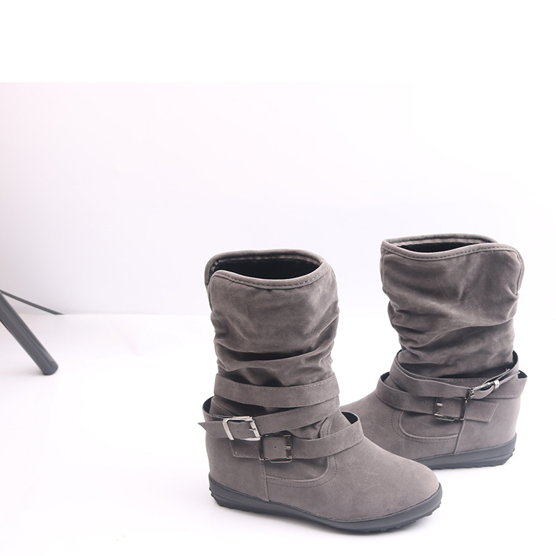 Bottes femme CHAOWANG en Daim - Ref 3355208 Image 20