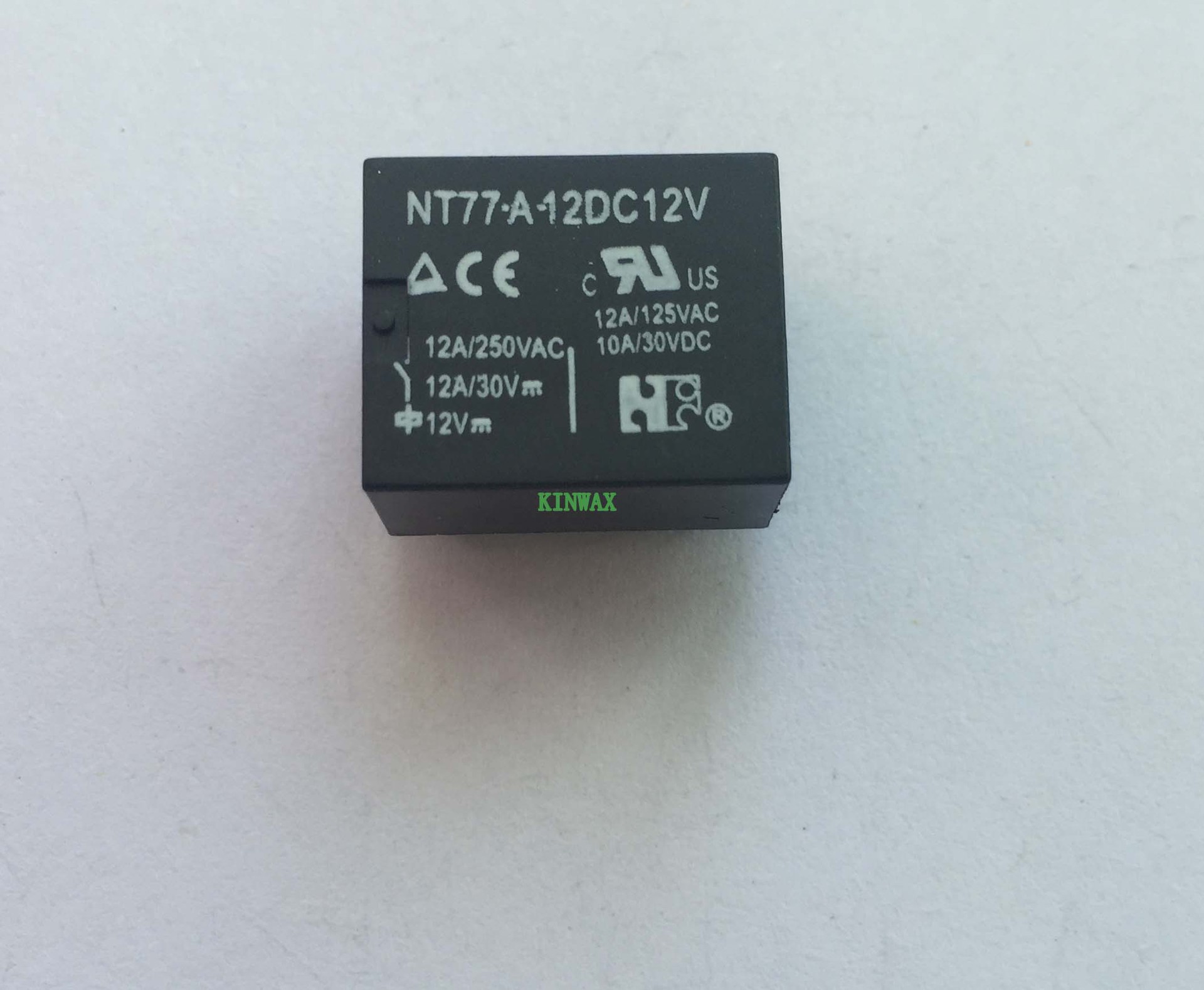 福特继电器NT77-A-S12DC24V/12A/24V/四脚/一常开/密封型