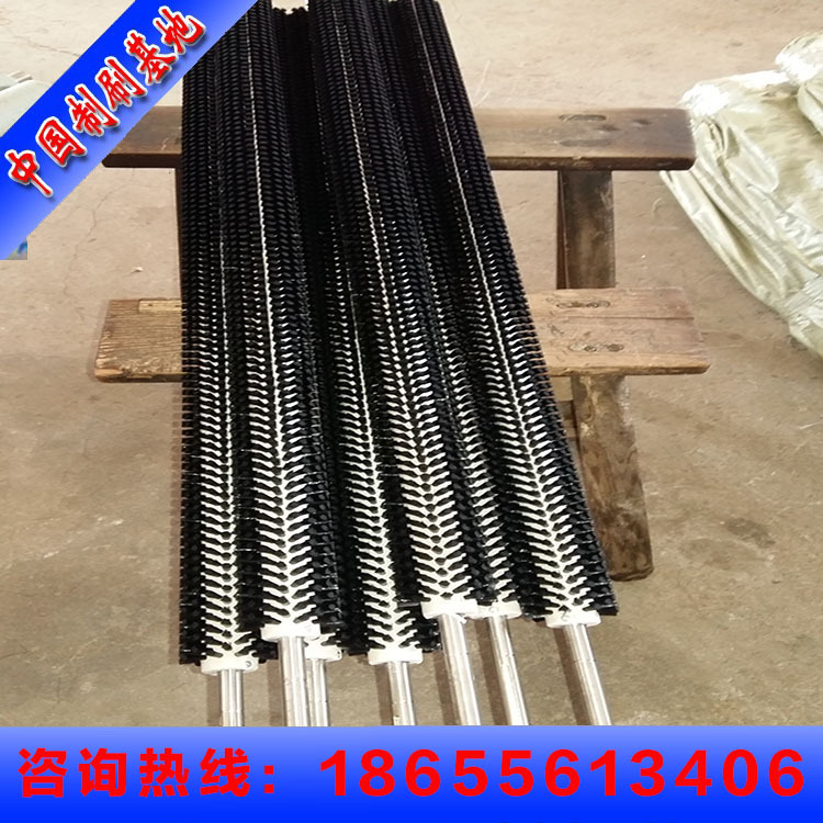 厂家供应除尘毛刷辊 抛光毛刷辊 玻璃果蔬清洗机毛刷辊 工业毛刷