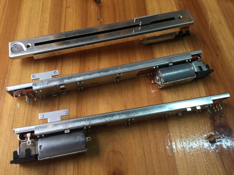   ALPS混响用电动推子100行程B10K变频遥控滑动马达电位器