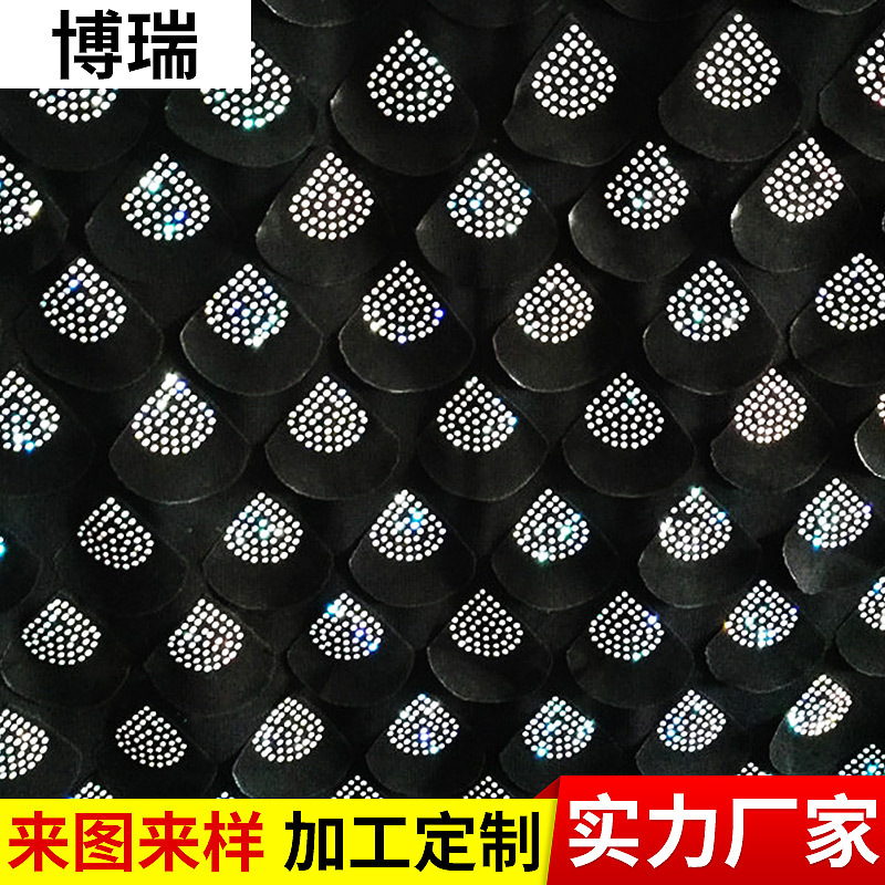 服装窗帘抱枕图案烫钻烫图贴布烫图来样批发
